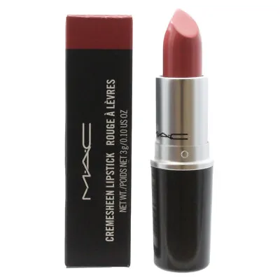 £15.20 • Buy MAC Cremesheen Lipstick 208 Fanfare Red Gloss Mac Lip Stick Hydrating - NEW