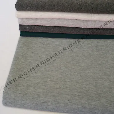 HALF METRE Fleece Fabric Sweatshirt Hoodie School Jersey Cotton Acrylic Fabric • £6.80