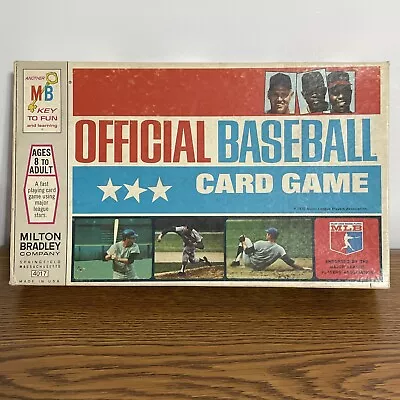 1970 Official Baseball Card Game 4017 Milton Bradley MLB  SEE PICS/DESCRIPTION • $84.99