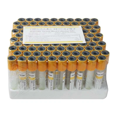 $34.89 • Buy Carejoy100pcs Vacuum Blood Collection Storage Gel & Clotctivator Tubes For Lab