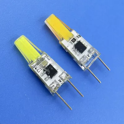 10pcs G8 Bi-Pin COB 1505 LED Light Bulb Puck Light Cabinet Lights Lamp 110V • $14.99