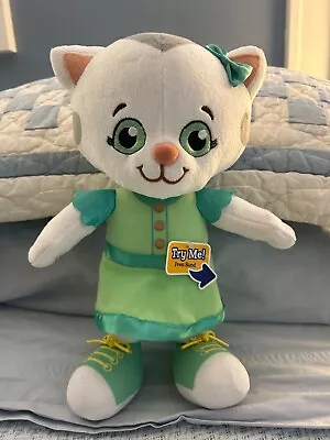 NWT Daniel Tiger KATERINA Kitty Cat Talking Plush Green Dress • $19.99