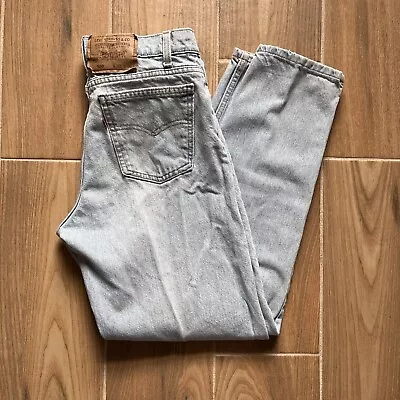 VTG LEVI'S 550 Orange Tab Jeans Men's SIZE 32X32 Blue Denim Tapered MADE IN USA • $55