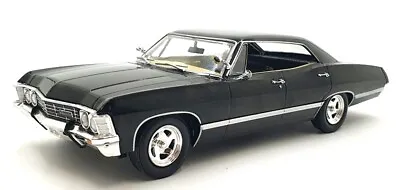 Greenlight 1/24 Scale 84035 - 1967 Chevrolet Impala Sport Sedan - Black • $119.89