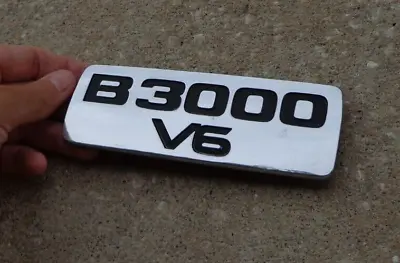 Mazda B3000 V6 Fender Emblem Badge Decal Logo Chrome OEM Genuine Original Stock • $18.87