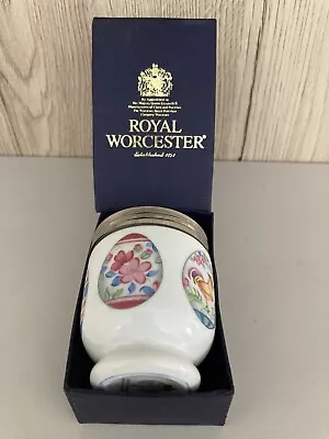 Royal Worcester Porcelain Egg Coddler Easter Egg Standard. • £19.50