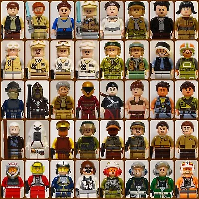 $9.99 • Buy Lego Star Wars Minifigures Lot Troopers Rebels Resistance Pilots(You Choose!)