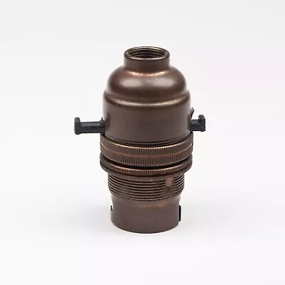 £6.45 • Buy Top Quality British Made Switched Bayonet Lampholders (BC B22) 1/2  Threaded