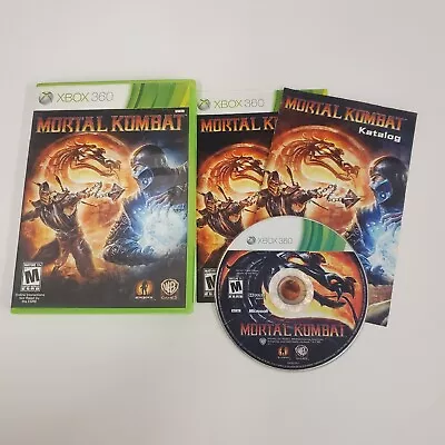 Mortal Kombat (Microsoft Xbox 360 2011) Complete In Box • $19.99