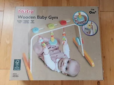 Nuby Baby Gym Wooden • £15