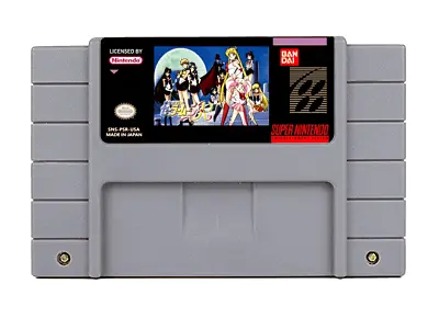 Sailor Moon R SNES 16-Bit Game Cartridge USA NTSC English Language • $19.99