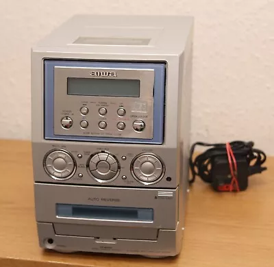 £12 • Buy AIWA XR - M200 CD/ RADIO [CASSETTE PLAYER NOT WORKING] Silver Main Unit Only