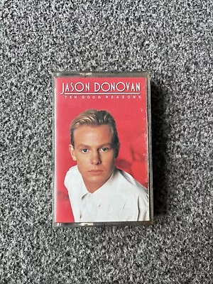 Jason Donovan Ten Good Reasons Cassette Tape • £4.03