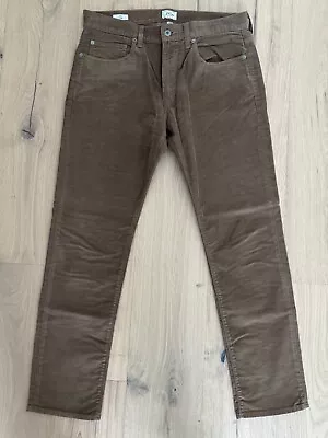 J Crew Corduroy 484 Chino Pants Mens Cotton Stretch - Saddle Brown - 32 / 30 • $20