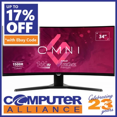 $569 • Buy 34  ViewSonic VX3418-2KPC 144Hz VA Curved Gaming Monitor