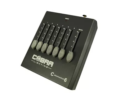 6 Channel DMX Lighting Controller Easy To Use • £58.96