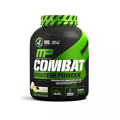 MusclePharm Combat Protein Powder 5 Protein Blend Support Strength 4 Lbs • $78.59