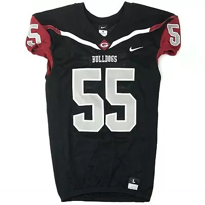 Nike Men's Large Georgia Bulldogs Custom Football Game Jersey 768803 $100 • $19.36