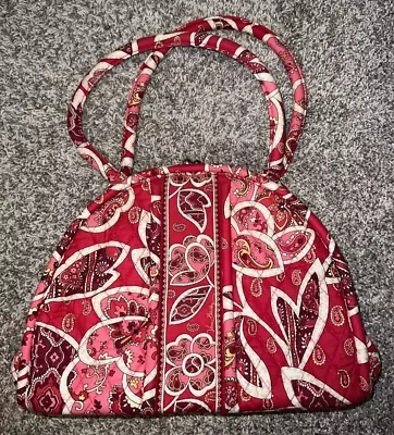 Vera Bradley Rosie Posies Kiss Lock Frame Purse Dome + Matching Wallet • $26