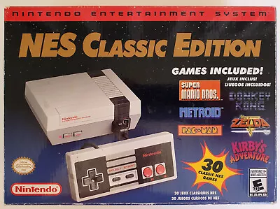 Nintendo NES Classic Edition Mini Console Complete With Box Tested • $89.95