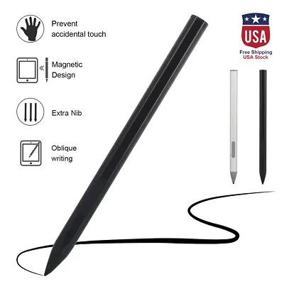 Smart Stylus Pen Pencil For Microsoft Surface Pro X 76 543 Laptop Go Book • $25.90