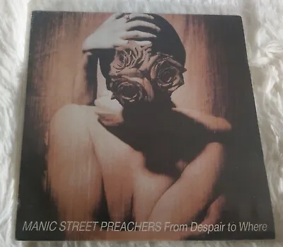 Manic Street Preachers From Despair To Where 1 Sided Spanish Promo 7  Mint Rare • £15