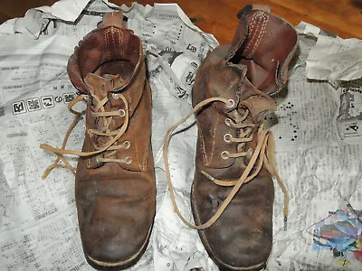 WW2 Original Japanese Army Soldiers Leather Boots Junk • $180