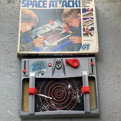 Vintage Game SPACE ATTACK - 1980s ACTION GT Activity Game • £19.99