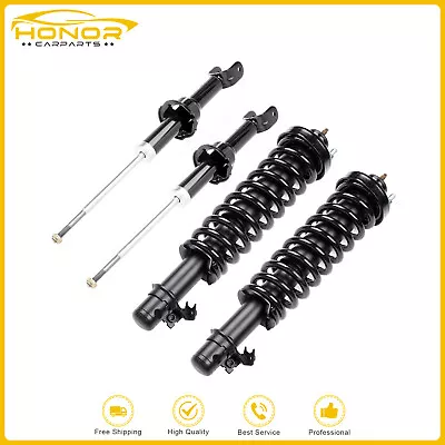 For 1992-1995 Honda Civic Front Rear Complete Struts Shocks W/ Spring Suspension • $134.15