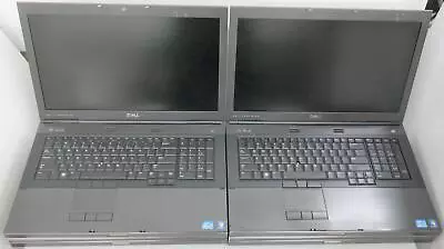 Lot Of 4 Dell Precision M6600 I5-2520M 2.50GHz 8GB RAM 128GB SSD 500GB HDD 17.3  • $249.99