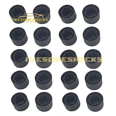New 20Pcs For VW Volkswagen Wheel Lug Nuts Bolt Cover Cap OEM 1K06011739B9 Black • $3.63