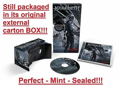 Megadeth - Dystopia BOX SET CD Limited Edition With Virtual Reality Cardbox Gogg • £56.55