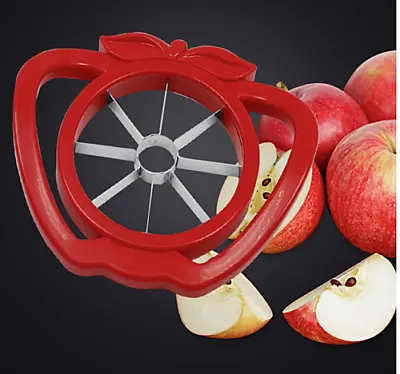 £2.55 • Buy Apple Slicer Corer - 8 Slice Fruit Cutter Divider Wedger High Quality Red