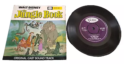 Walt Disney The Jungle Book 7  E.P. Vinyl Single Record Vista 1967 • $10.72