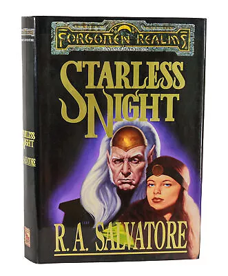 Starless Night By RA R.A. Salvatore SIGNED First 1st Edition Legend Of Drizzt • $32.29