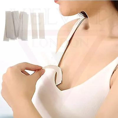 36Pcs Double Sided Body Tape Safe Transparent Bra Tape For Clothes Dress & Body • £3.75