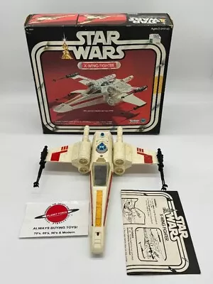 1978 X-Wing Fighter Complete With Box Vintage Star Wars Kenner Vehicle • $299.95