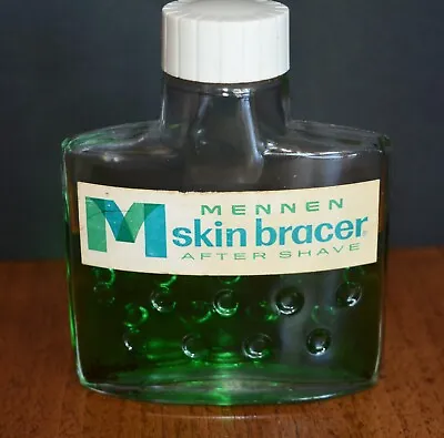 VTG MENNEN SKIN BRACER After Shave 4.5 Oz. 2/3 FULL • $70