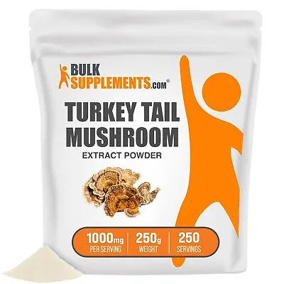 BulkSupplements Turkey Tail Mushroom Extract Powder - 1000 Mg Per Serving • $14.96