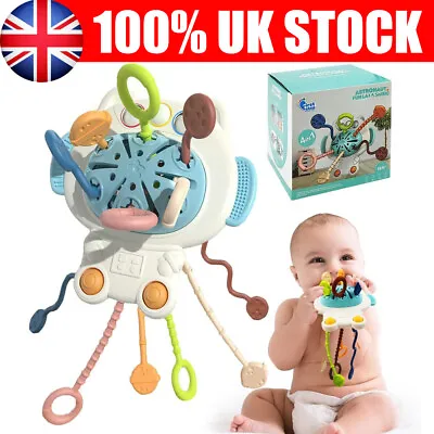 Toddler Montessori Toys Games Travel Toys Pull String Sensory Toys Educational • £5.89