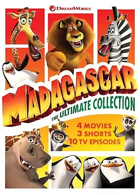 Madagascar The Ultimate Collection DVD Bob Saget NEW • $14.99