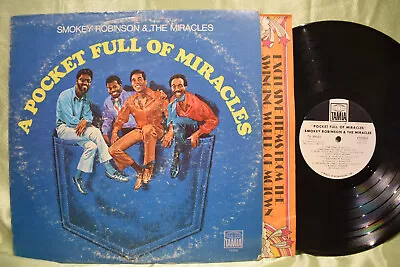 PROMO Smokey Robinson & The Miracles 'A Pocket Full OF Miracles' LP • $4.95