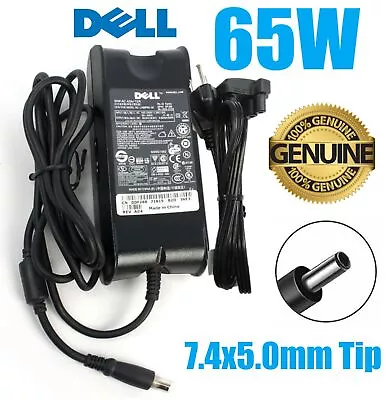 Genuine DELL Latitude 5480 5488 5490 5580 65W Laptop AC Adapter Power Charger • $9.99