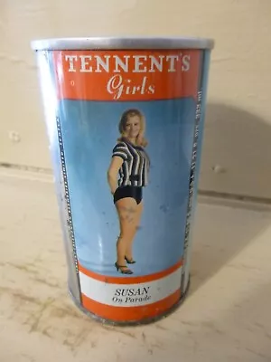 Tennent`s Girls Wide Seam Steel Beer Can        -[empty Cans Read Desc.]- • $0.99