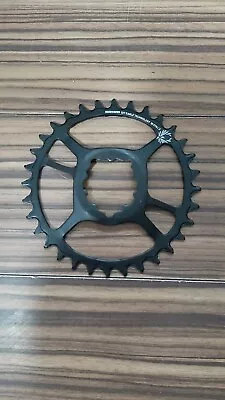 £25 • Buy Sram 32T Eagle X-Sync 2 6mm Offset Black GXP BB30 DUB 12 Speed Chainring MTB