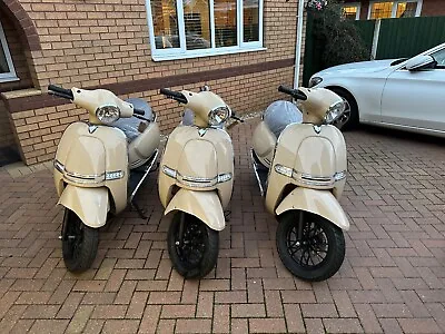 50cc MOPED/SCOOTER ! Free Road Tax - Roma Mod 30 (2024 Brand New) • £1800