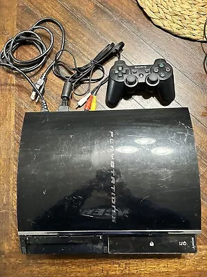 Sony PlayStation 3 PS3 CECHE01 Backwards Compatible Console 80 GB Tested Working • $249.99