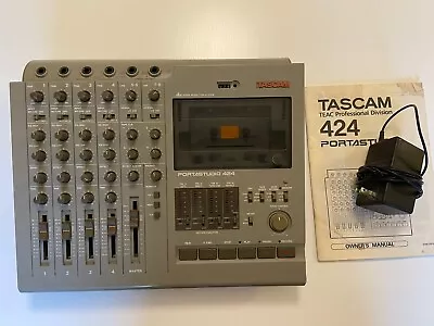 Tascam Portastudio 424 Mki 4 Track Cassette Tape Recorder • $299.99