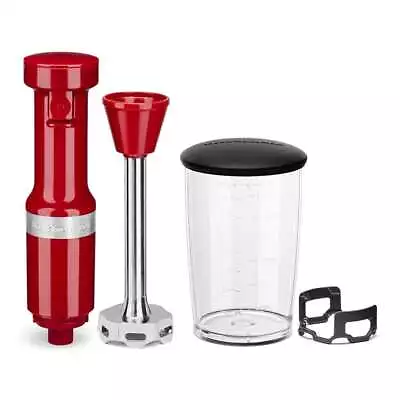 KitchenAid Corded Hand Blender 700ml Empire Size 43X9X6cm In Red • $149.99