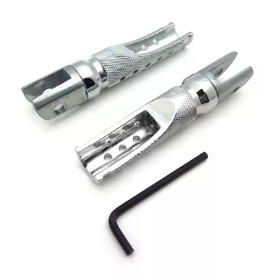 Chrome Foot Peg For HONDA F2 F3 F4 F4i CBR600 900 929 954 1000 RR VFR750F CB1000 • $19.73